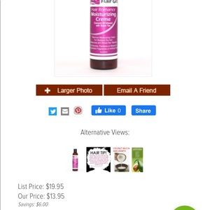 Kra-z Hair gro moisturizing creme